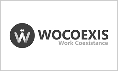 Logo de WOCOEXIS en gris